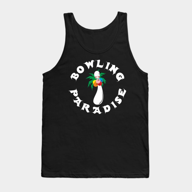 Bowling Paradise Tank Top by aceofspace